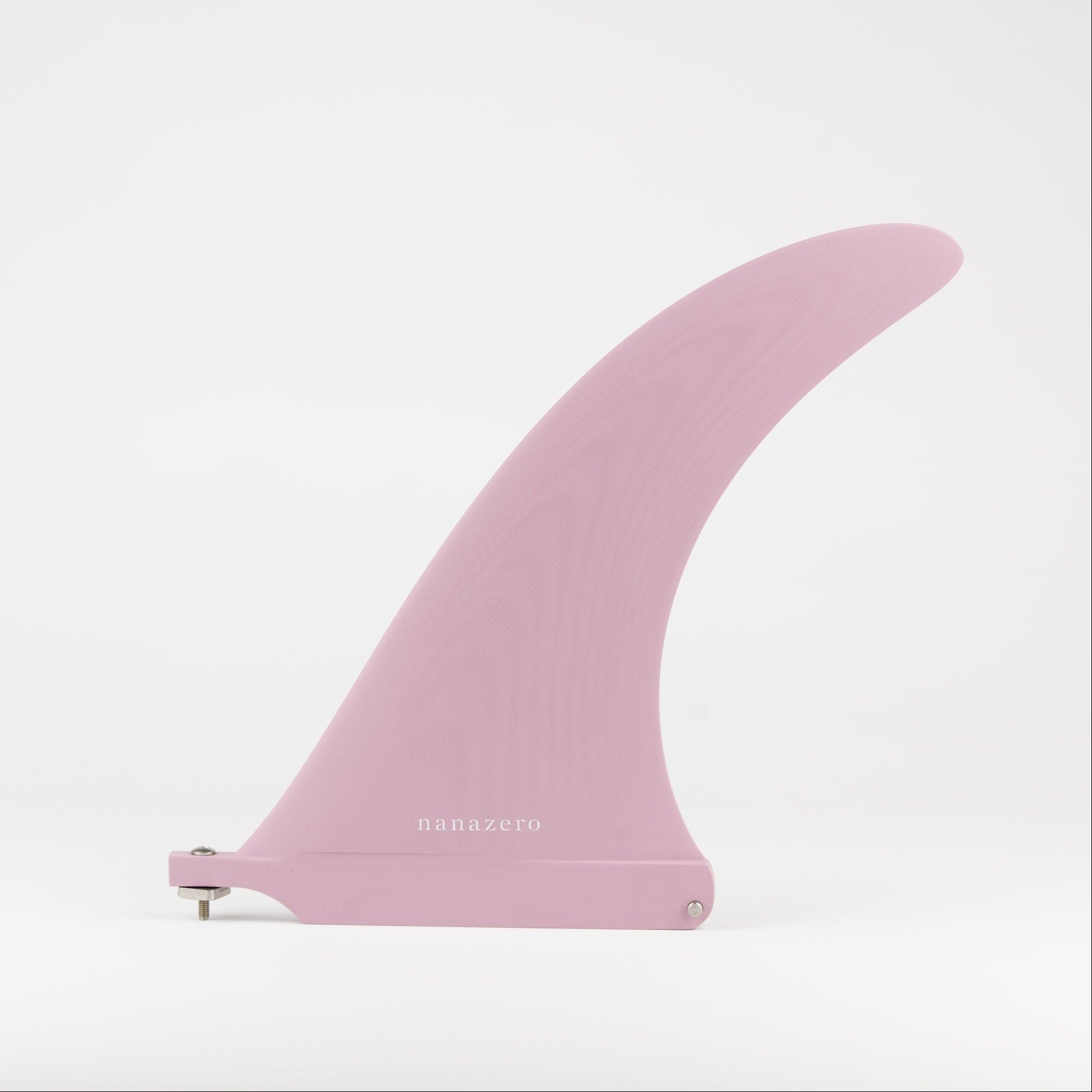サーフボード用のピンク色のフィン