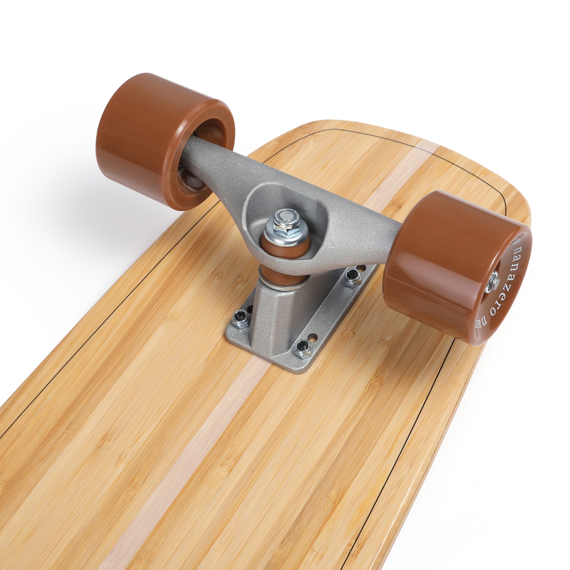 逸品！新品ハンドメイドデッキ！サーフスケート／クルーザー！インテリアにも！ 無垢材ハンドメイド スケートボード サーフスケート/クルージング